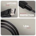 AXAGON RVD-HI20C2 Adapter aktywny DisplayPort -> HDMI 1.4, 4K/60Hz, kabel 1,8m