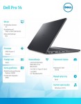Dell Laptop Dell Pro 14 PC14255/AMD Ryzen 5 PRO 230/16GB/512GB SSD/14.0 FHD+/Radeon 760M/FgrPr/FHD/IR Cam/Mic/WLAN+BT/Backlit Kb/3 Cell/W11Pro