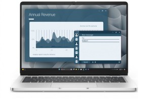 Dell Laptop Dell Pro 14 PC14255/AMD Ryzen AI 7 350/16GB/512GB SSD CL25/14.0 FHD+/Radeon 860M/FgrPr/FHD/IR Cam/Mic/WLAN+ BT/Backlit Kb/3 Cell/W11Pro