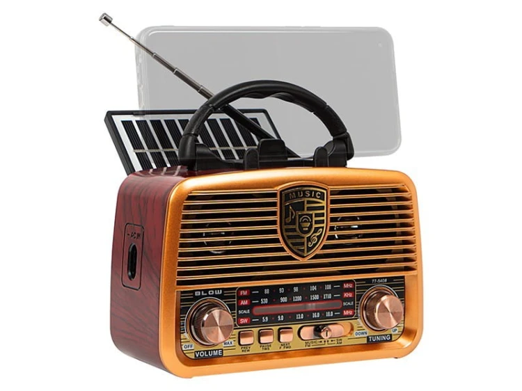 BLOW Radio przenośne analogowe RA10 AM/FM solarne