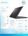 Dell Laptop Dell Pro 14 PC14255/AMD Ryzen 5 220/16GB/512GB SSD CL25/14.0 FHD+/Radeon 740M/FgrPr/FHD/IR Cam/Mic/WLAN+BT/Backlit Kb/3 Cell/W11Pro