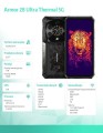 ULEFONE Smartfon Armor 28 Ultra Thermal 5G 16/1TB IP69K czarny