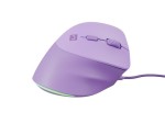 Natec Mysz wertykalna CRAKE 2 PRO 128000DPI optyczna lawendowa