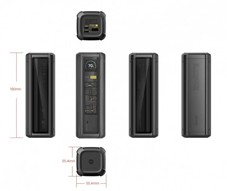 XIAOMI PowerBank 212W HyperCharge  25000mAh GL
