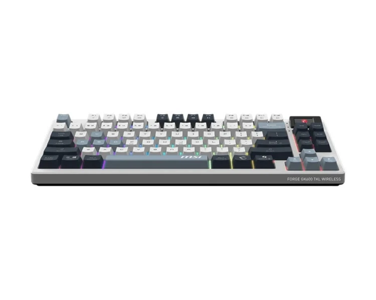 MSI Klawiatura gamingowa Forge GK600 TKL SKY US