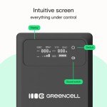 Green Cell Zasilacz awaryjny UPS AVR PowerCore 800W/1200VA 12VDC