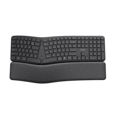 Trust Klawiatura ergonomiczna KEYRA bezprzewodowa