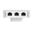 TP-LINK Punkt dostępowy naścienny Omada EAP725-WALL BE3600 Dual-Band Wi-Fi7 Access Point   PORT:  Uplink: 1× 2.5G RJ45 Port; Downlink: 1× 2.5G RJ45 Po