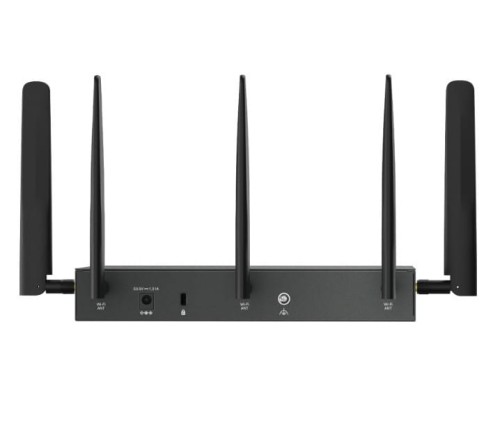 TP-LINK Brama sieciowa gigabitowa Omada 4G+ Cat6 AX3000 VPN with 4-Port PoE+PORT: 1× Gigabit SFP WAN/LAN Port, 1× Gigabit RJ45 WAN Port, 4× Gigabit WA