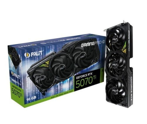 Palit Karta graficzna GeForce RTX 5070 Ti GAMING PRO-S 16GB GDDR7 256bit 3DP/HDMI