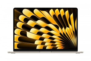 Apple MacBook Air 15.3 cala: M4 10/10, 24GB, 512GB - Księżycowa Poświata