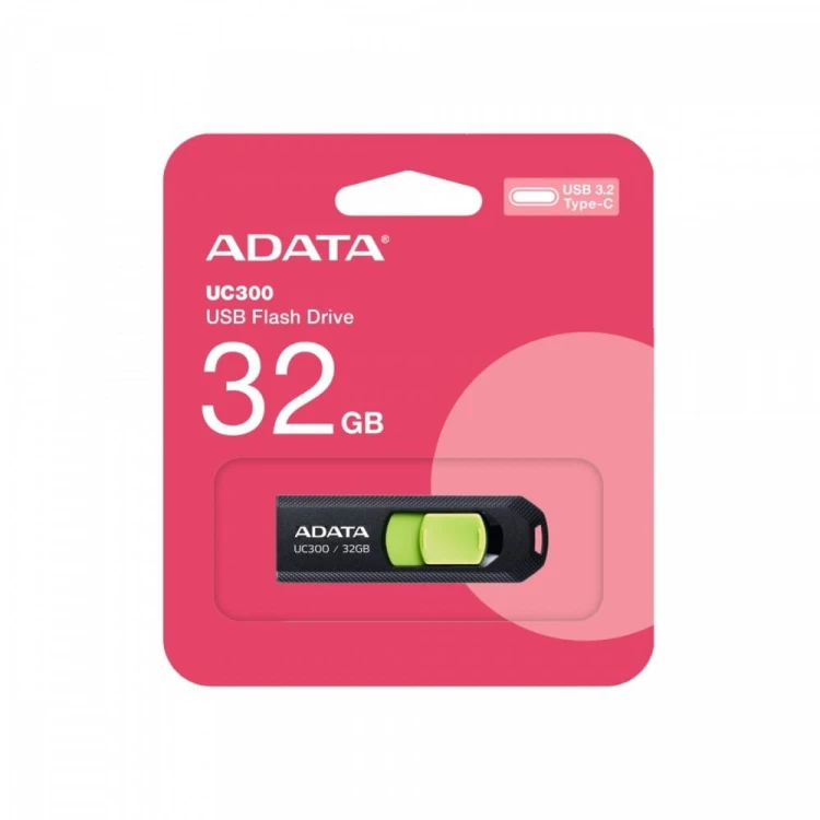 Adata Pendrive UC300 32GB USB3.2-C Gen1 czarny