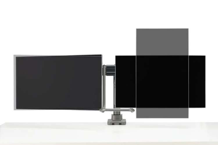 Kensington Ramię do monitora podwójne SmartFit