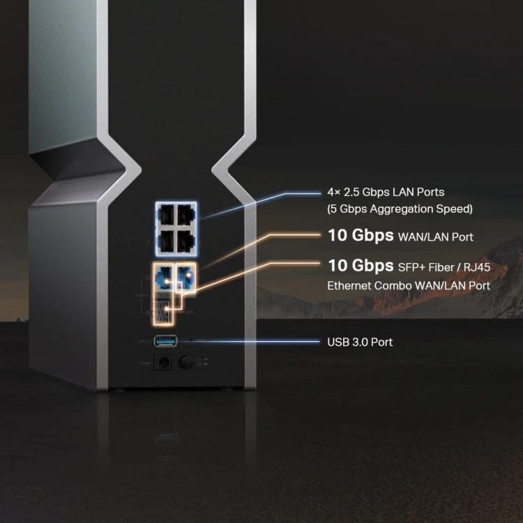 TP-LINK Archer BE800 Router WiFi 7 BE19000