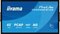 IIYAMA Monitor 43 cale T4329AS-B1AG VA,4K,HDMIx2,USB-C,RJ45,2x10W,WiFi,     Android 14, Signal FailOver, Whiteboard, iiSignage (CMS), iiControl (DMS),