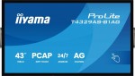 IIYAMA Monitor 43 cale T4329AS-B1AG VA,4K,HDMIx2,USB-C,RJ45,2x10W,WiFi,     Android 14, Signal FailOver, Whiteboard, iiSignage (CMS), iiControl (DMS),