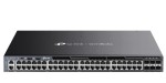 TP-LINK Przełącznik Omada 48-Port Gb Stackable Lite L3 Managed with 4 PORT: 24× Gigabit RJ45 Ports, 4× 10G SFP+ Slots, RJ45/USB Type C Console Port