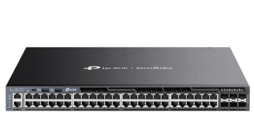 TP-LINK Przełącznik Omada 48-Port Gb Stackable Lite L3 Managed with 4 PORT: 24× Gigabit RJ45 Ports, 4× 10G SFP+ Slots, RJ45/USB Type C Console Port