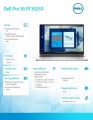 Dell Laptop Dell Pro 16 PC16250 W11P C3 100U/8GB/512GB CL25/16.0 FHD+/Int/FgrPr/Cam&Mic/WLAN+BT/BcklKb/3C/3YPS Magnetite color, textured finish