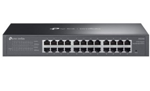 TP-LINK Przełącznik Omada ES224G 24-Port GB Easy Managed Switch                      PORT: 24× Gigabit RJ45 Ports