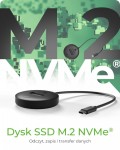IcyBox Stacja dokująca dla NVMe+SATA SSD IB-1610MCD-C31