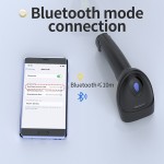 Qoltec Czytnik kodów kreskowych i QR | 1D 2D | USB | Bluetooth