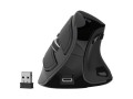 Natec Mysz wertykalna EUPHONIE PRO 2400DPI BT 5.0 bezprzewodowa czarna
