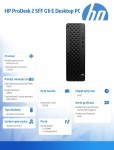 HP Inc. Desktop PD2 SFF G1i i5-14400 512GB/16GB/W11P B6ZC6ET