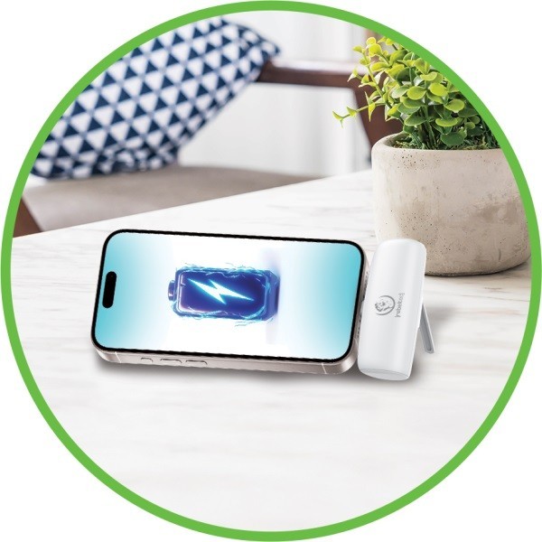 Rebeltec Powerbank P5 PLUG-IN (5 000mAh 10W) bezpośrednie podpięcie do telefonu za pomocą złącza USB-C