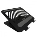 Media-Tech Obrotowa, ergonomiczna podstawka pod laptopa 10-17 LAPTOP STAND ROTO MT2662 pełna regulacja