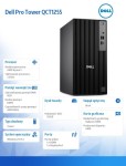 Dell Komputer Dell Pro Tower QCT1255 W11Pro Ryzen 5 8500G/8GB/512GB SSD/Integrated/Kb/Mouse/3YPS