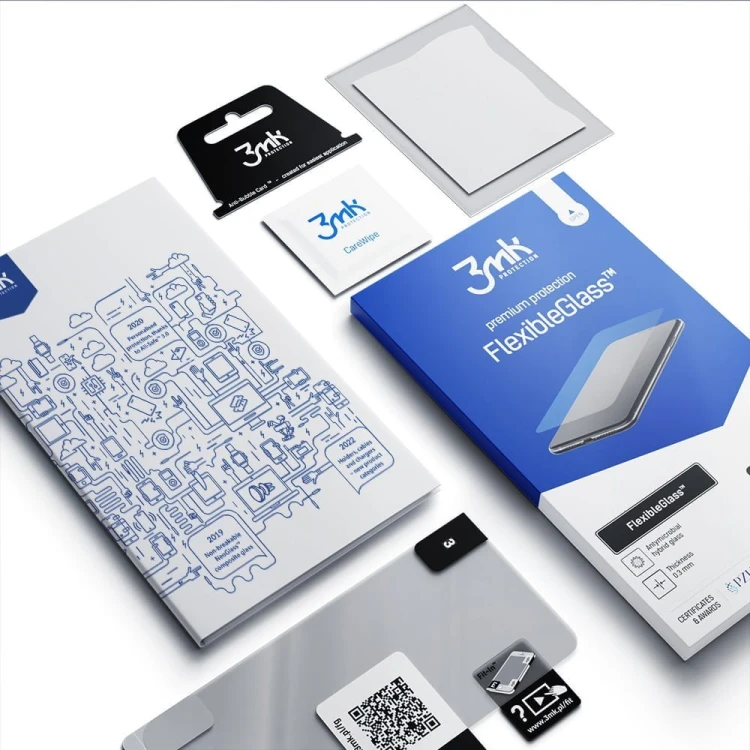3MK Szkło hybrydowe FlexibleGlass iPhone 15 6,1 cala