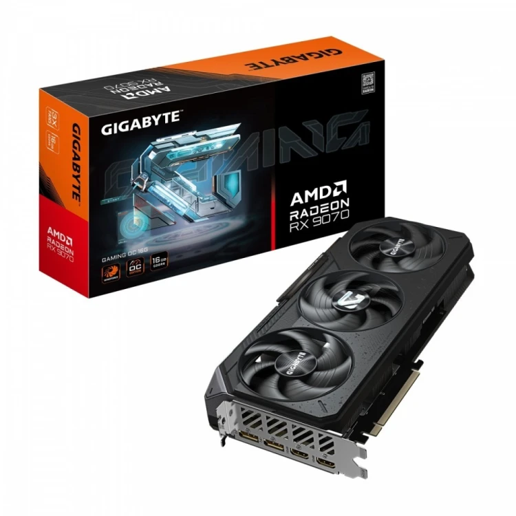 Gigabyte Karta graficzna Radeon RX 9070 GAMING OC 16GB GDDR6 256bit 2DP/2HDMI