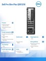 Dell Komputer Dell Pro Slim Plus QBS1250 W11Pro U7 265/16GB/512GB CL35/Integrated/WLAN + BT/Wireless Kb & Mouse/260W/3YPS