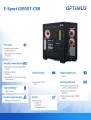 OPTIMUS Komputer E-Sport GB550T-CR8 Ryzen 7 5800X/16GB/1TB/RTX 5060 Ti 16GB/W11H