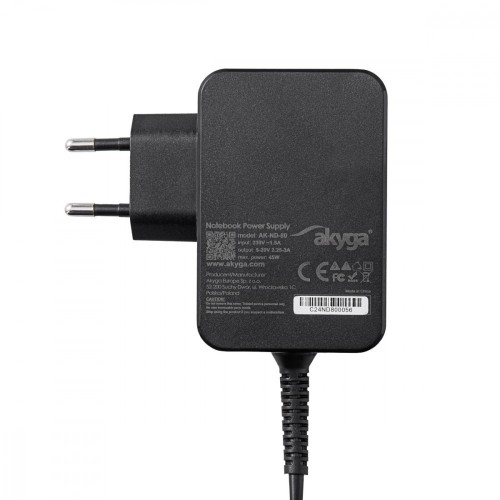AKYGA Zasilacz 65W USB-C PD 3.0 20V/3-3.25A