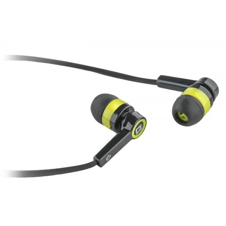 Defender Słuchawki douszne z mikrofonem PULSE 420 Czarno-żółte