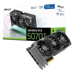 PNY Karta graficzna GeForce RTX 5070 Ti OC 3F 16GB 256-bit 896GB/s