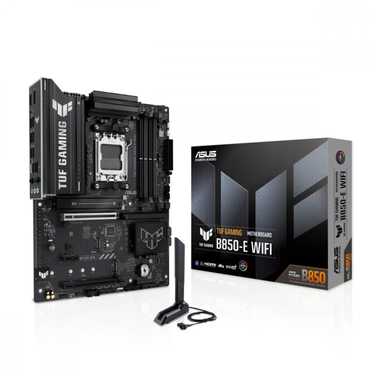 Asus Płyta główna TUF GAMING B850-E WIFI AM5 4DDR5 DP/HDMI