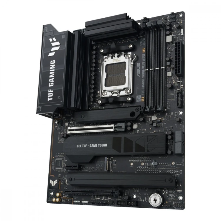 Asus Płyta główna TUF GAMING X870E-PLUS WIFI AM5 4DDR5 HDMI/USB-C