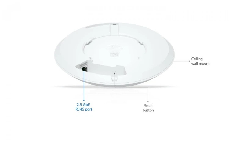 UBIQUITI Punkt dostępowy Access Point U7 Long-Range 7300 Mbit/s Biały Obsługa                PoE U7-LR