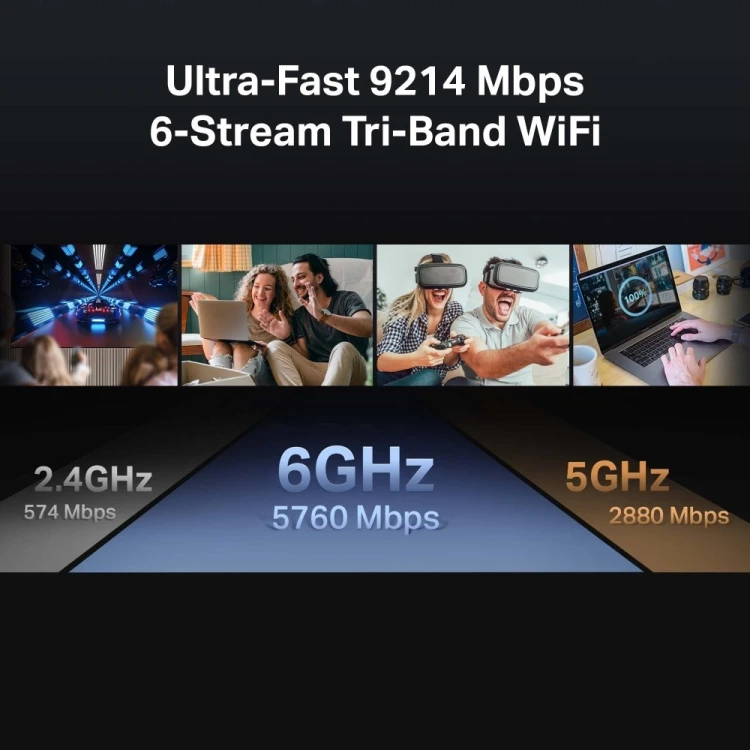 TP-LINK Archer BE550 Router WiFi 7 BE9300