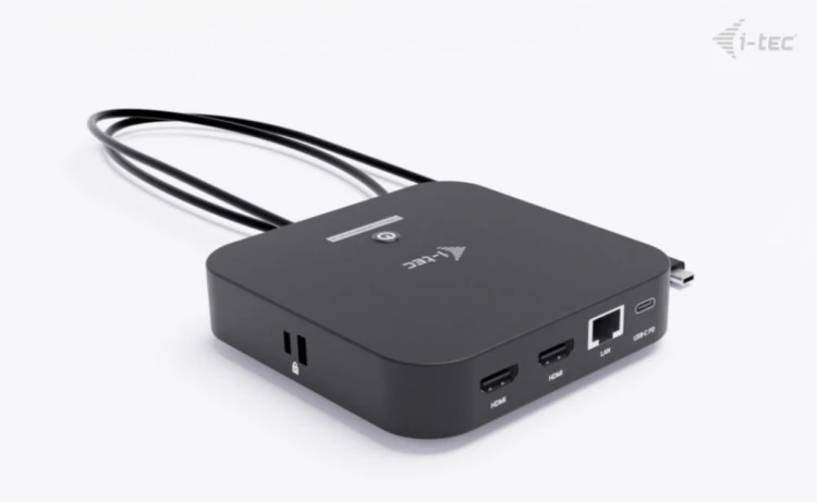 i-tec Stacja dokująca USB-C 2x HDMI Dock PD + Ładowarka 100W