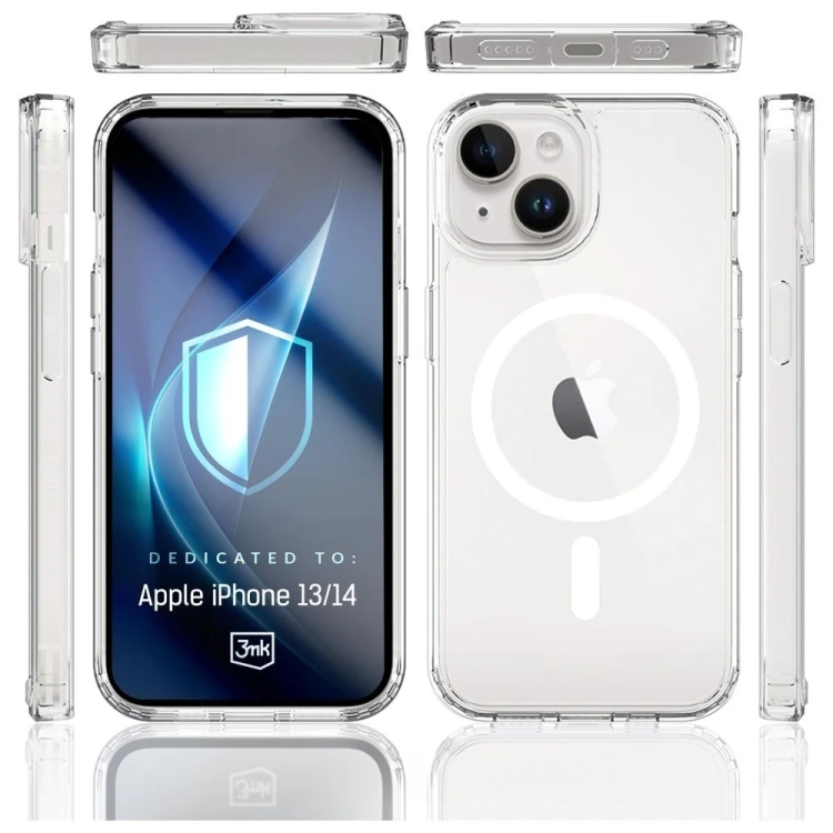 3MK Etui Armor MagCase do Xiaomi 15 MagSafe przezroczyste