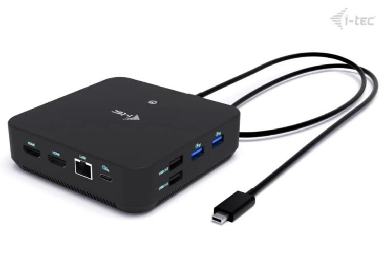 i-tec Stacja dokująca USB-C DP Dual HDMI Power Delivery 100W