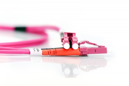 Digitus Patch cord światłowodowy FO LC-LC MM 50/125 OM4 duplex LSOH 2m