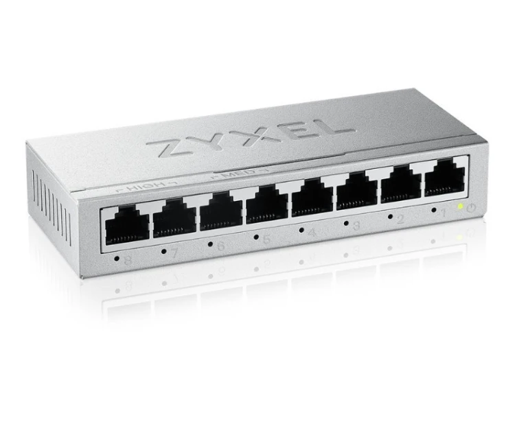 Zyxel Przełącznik GS-108BV5-EU0101F 8x 10/100/1000