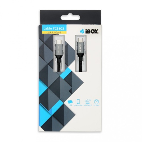 iBOX Kabel Typu C 3,2 gen 2.0 IKUMTC31G2 - 1m