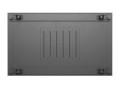 Lanberg Szafa instalacyjna rack stojąca 19" 22U 600x1000 czarna drzwi    perforowane ( flat pack)