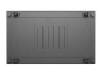 Lanberg Szafa instalacyjna rack stojąca 19" 22U 600x1000 czarna drzwi    perforowane ( flat pack)